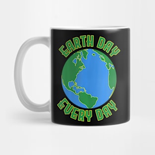 Earth Day Every Day Save The Global Warming Mug